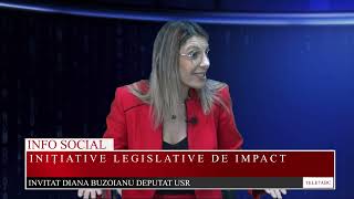 INFO Social Episodul 45  Invitat Diana Buzoianu senator USR [upl. by Rame352]