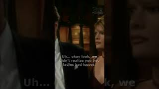 Restaurant Runin Pt 7 Phyllis vs Drucilla  The Young and the Restless YoungAndRestless [upl. by Aramoj74]