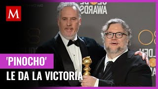 Globos de Oro 2023 Guillermo del Toro gana a Mejor Película Animada por Pinocho [upl. by Lodge]