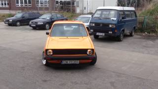 Golf Mk1 GTD quotMandarynaquot by Mario  Old School Squad  First ride [upl. by Pearl]