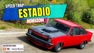 FORZA HORIZON 5  ESTADIO Speed Trap  B700 Classic Muscle [upl. by Nnaoj]