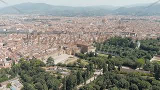 Florence Italy Palazzo Pitti  Royal Palace of the Renaissance Boboli Gardens Giardino di Boboli [upl. by Otsugua]