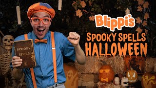 Blippis Spooky Halloween Song  Blippi Wonders Educational Videos for Kids [upl. by Euqinomahs]