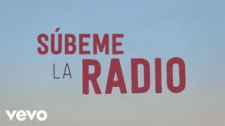 Enrique Iglesias  SUBEME LA RADIO Animated Lyric Video ft Descemer Bueno Zion amp Lennox [upl. by Chicoine]