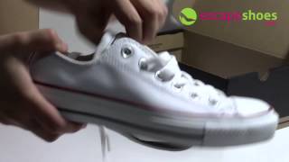 CONVERSE All Star Chuck Taylor 132173C Ox White [upl. by Nairb]