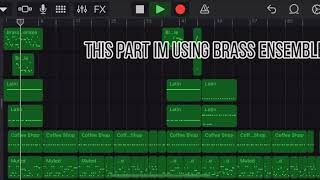 Mojito Jay Chou周杰伦 background music on GARAGEBAND [upl. by Yrgoerg]