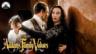 Addams Family Values  Morticia and Gomez Tango 💃 Full Scene  Paramount Movies [upl. by Aerdnad]