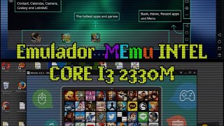 🎮😮Intel Core i3 2330m Emulador MEmu😃🎮 [upl. by Arvind]