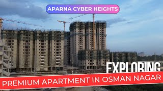 Aparna Cyber Heights  Exploring Premium Apartment in Osman Nagar Tellapur  Tellapur Real Estate [upl. by Nitsirhc]