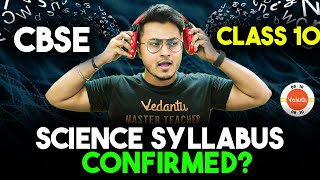 BREAKING NEWS 📢 Class 10 Science Syllabus Confirmed ✅ CBSE Latest Update for Class 10 🔥 [upl. by Emorej19]