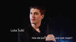 2CELLOS talk about Yamaha Silent Cello™ SVC110 [upl. by Eenhpad]