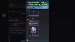 Unleash Your Imagination Customize Your Hero in the Mighty Loot Quest Discord RPG Bot [upl. by Nitsirhc]