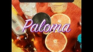 Paloma Cocktail Recipe [upl. by Aerdied256]