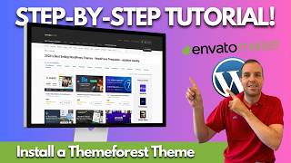 How To Install A Themeforest Theme on WordPress 2024  StepByStep Guide [upl. by Ahtis368]