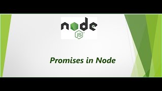 Promises with Nodejs [upl. by Enaira]