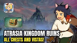 All Ruins of Atrasia Chests and Vistas Locations 【Ni no Kuni Cross Worlds】 [upl. by Asseral]