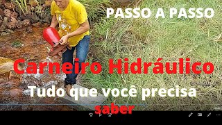 CARNEIRO HIDRAULICO EFICIENTE PASSO A PASSO [upl. by Wahl632]