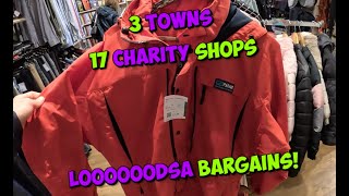 I Thrifted 17 Charity Shops And Got Some Great Bargains [upl. by Stickney547]