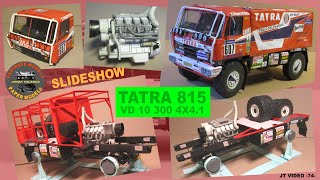 Tatra 815 VD 10 300 4X41papermodelSlideShow [upl. by Tanney]