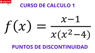 CURSO DE CALCULO 1  CLASE 37  CONTINUIDAD [upl. by Enidualc96]