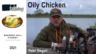 Carpology amp DT Baits  Peter Siegert talks about Oily Chicken [upl. by Schaper685]