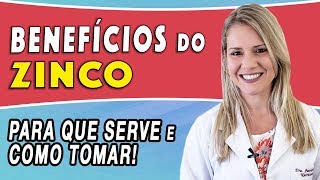 Benefícios do Zinco  Para Que Serve Alimentos Como Tomar e Dicas TESTOSTERONA [upl. by Lizzie]