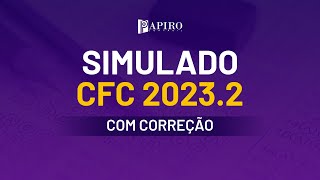 SUPER SIMULADO CFC 20232 [upl. by Wolf]