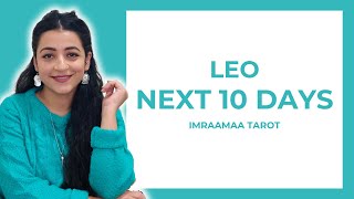 Leo  CAREER MARRIAGE amp FINANCE  Next 10 Days horoscope january 2024 tarot [upl. by Nemad]