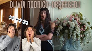 IS IT PLAYLIST WORTHY Twins React To Olivia Rodrigo Obsessed [upl. by Asilef]