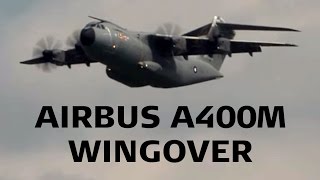 Airbus A400M Wingover First Display ILA Berlin 2010 [upl. by Lipps]