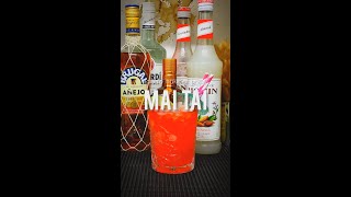 How to make a Mai Tai cocktail at home recipe [upl. by Rust]