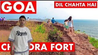 Chapora fort Goa 🇮🇳🤩 usaidmalikvlogs [upl. by Burg]