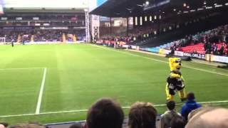 Mascot At Palace Taunting The Charlton Scummy Fans [upl. by Samale]