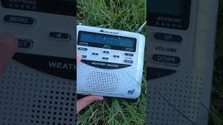 I GOT A WR120 NOAA WEATHER RADIO [upl. by Asillim]