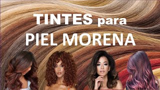 MEJORES TINTES de Cabello para PIEL MORENA pielmorena tintes [upl. by Palmore]