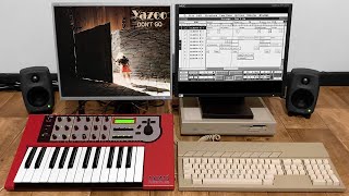 Yazoo Yaz Don’t Go instrumental synth cover Clavia Nord Modular G1 Atari Mega ST Steinberg Cubase [upl. by Doretta]