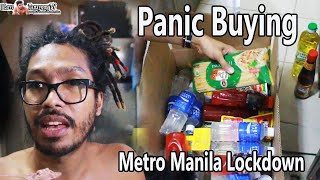 STAYHOME WithMe  Let us HAUL my Groceries After PANIC BUYING Due to ECQ Philippines [upl. by Asserac]