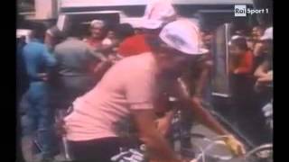 Ciclismo  Giro dItalia 1977  La vittoria di Pollentier [upl. by Affay]