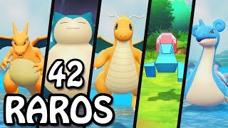 🔥¿DÓNDE ESTÁN los 42 Pokémon RAROS🔥 en Pokémon Lets Go Pikachu amp Eevee [upl. by Adnwahsal649]