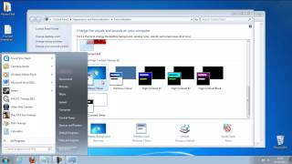 SV HowTo How to change your Windows 7 theme into Windows 7 Basic Classic and more ® [upl. by Eioj]