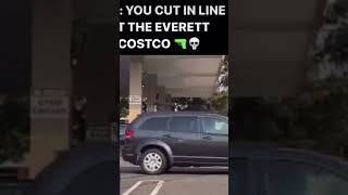 Guns pulled for cutting in costco gas line [upl. by Pammie143]