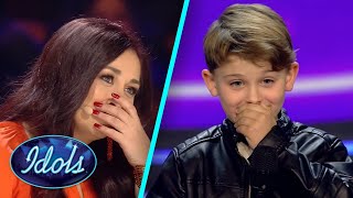 Kid Singer Leaves Idol Judge In Tears 🥹 [upl. by Mohamed]