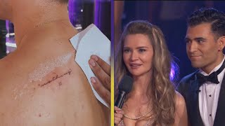 Anna Delvey REACTS to Ezra Sosa’s Tattoo of Her OneWord DWTS Exit [upl. by Reffotsirhc351]