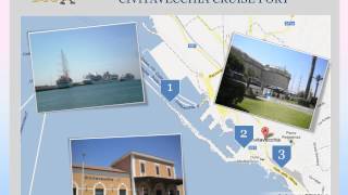 The Civitavecchia ROME cruise port [upl. by Rehsu]