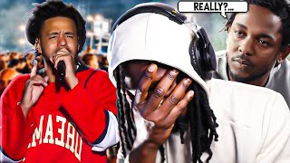 NO COLE NOOO J Cole Apologizes To Kendrick Lamar REACTION [upl. by Cavanaugh15]