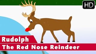 Rudolph the RedNosed Reindeer  Nursery Rhymes For Kids [upl. by Infeld]