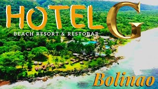 Hotel G Beach Resort  Beach Resort Near Patar White Sand Beach 🏖️🏝️ Bolinao Pangasinan [upl. by Dun]