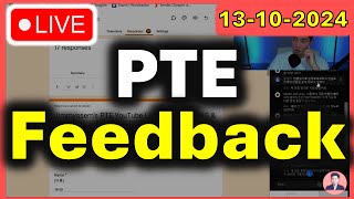 PTE Jimmyssem LIVE Free Feedback 13102024  SUN 9pm  ENG  한국말 Edited Version [upl. by Tol]