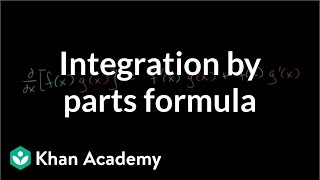 Integration by parts intro  AP Calculus BC  Khan Academy [upl. by Yanal]