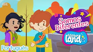 Somos Diferentes  Música Infantil e Vídeo infantil Educativo [upl. by Notlim]